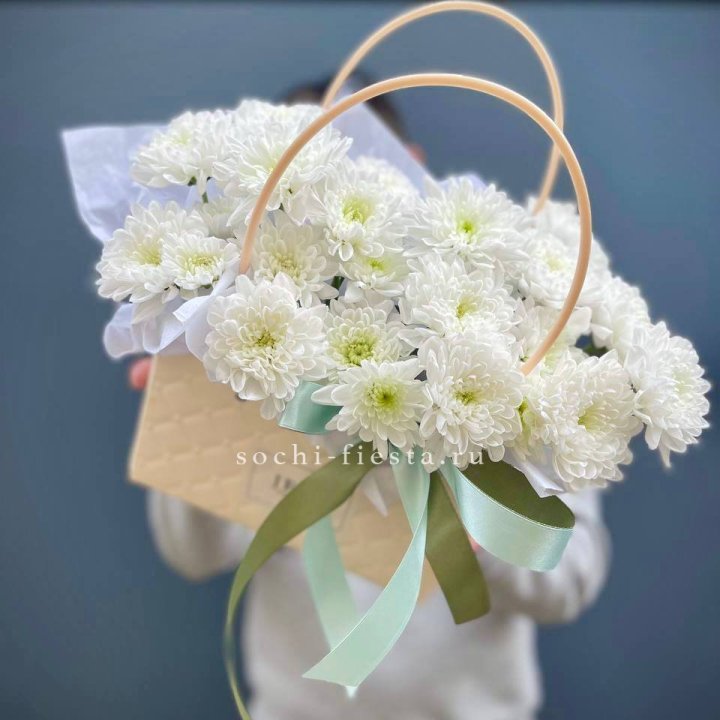 Сумочка с хризантемами в Энгельсе