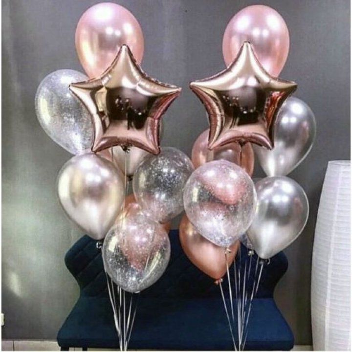 Фонтаны шаров "Дубль старт" в Энгельсе