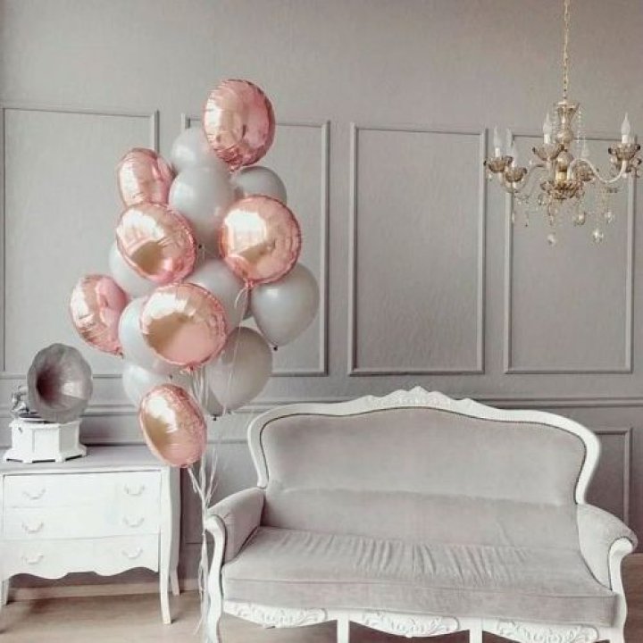 Фонтан шаров "Софт рози" в Энгельсе