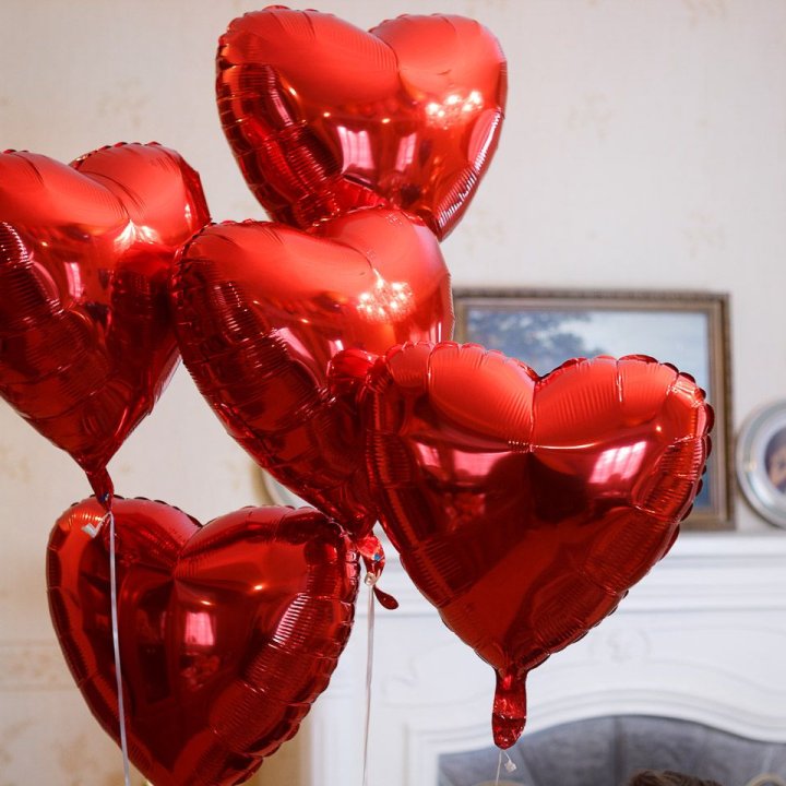 Фольгированный шар "Сердце" в Энгельсе