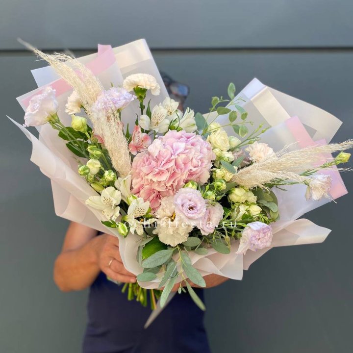 Гортензия "Пинк флоид" в Энгельсе