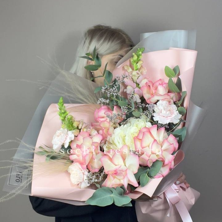  Букет  "Закат для неё" в Энгельсе