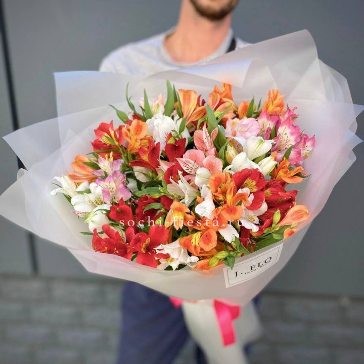 Микс альстромерий №5 в Энгельсе