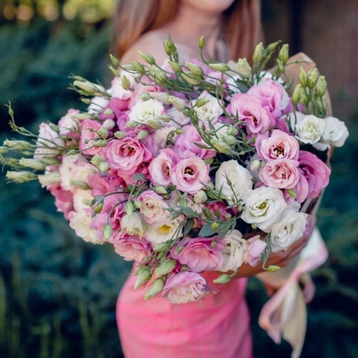 Букет эустом №1  в Энгельсе