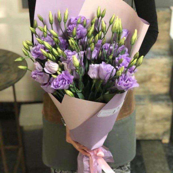 Букет эустом "Лило" в Энгельсе