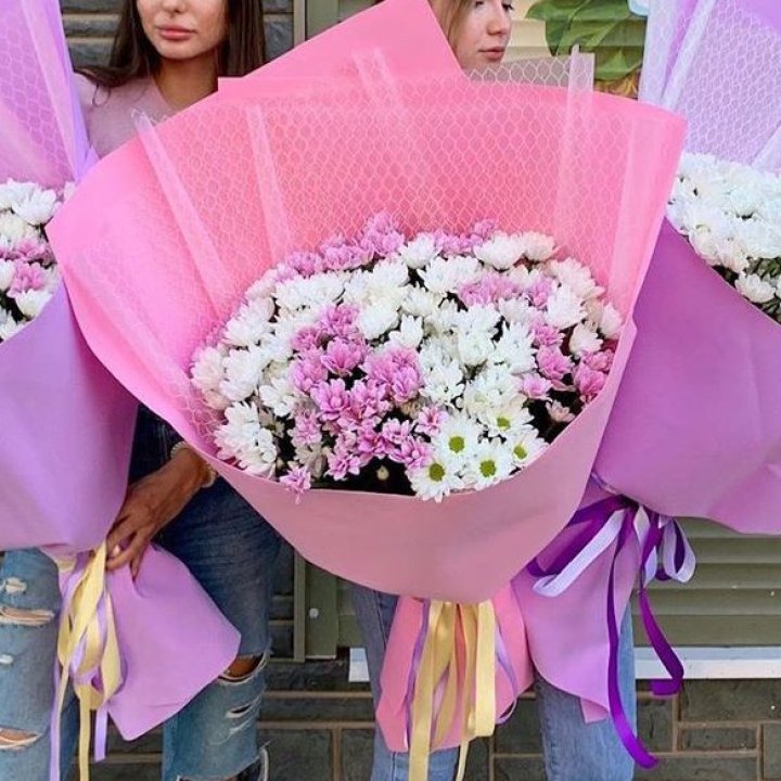 Букет хризантем №3 в Энгельсе