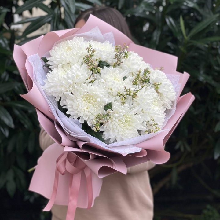 Букет хризантем №1 в Энгельсе