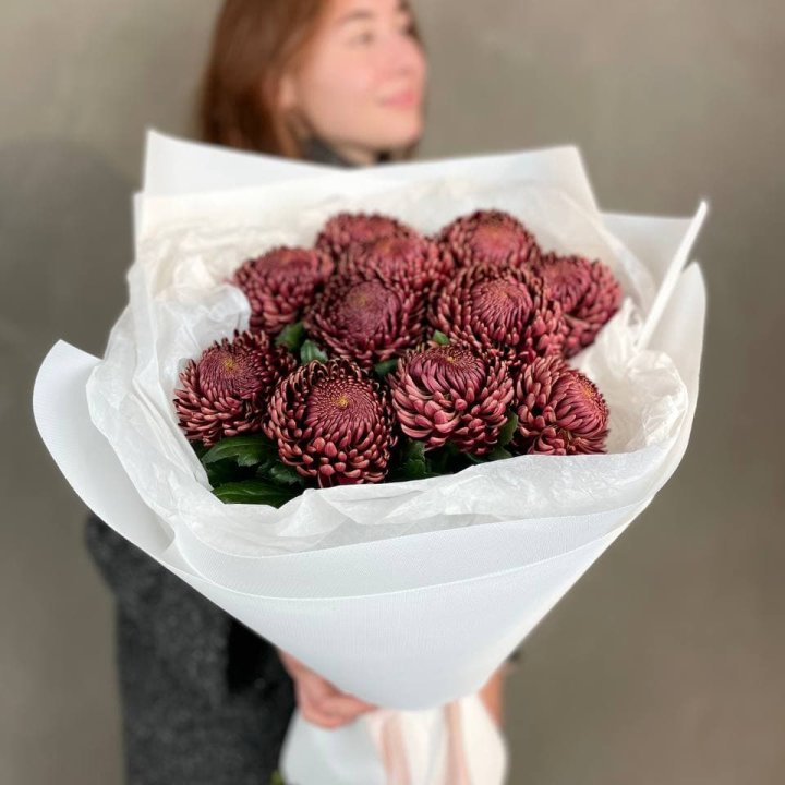 Букет хризантем "Касиопия" в Энгельсе