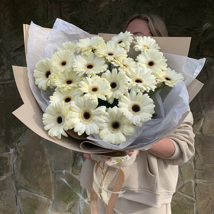 Букет голландских гербер "Шейн"" в Энгельсе