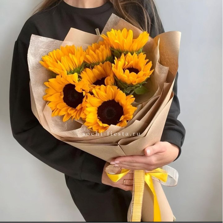 Букет из подсолнухов в Энгельсе