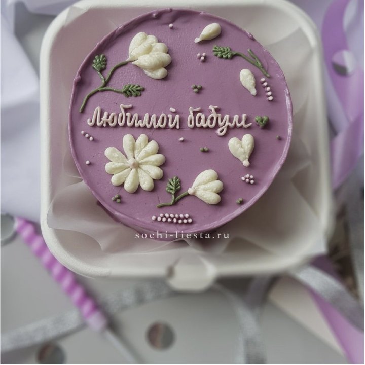 Бенто-торт "Любимой бабуле" в Энгельсе