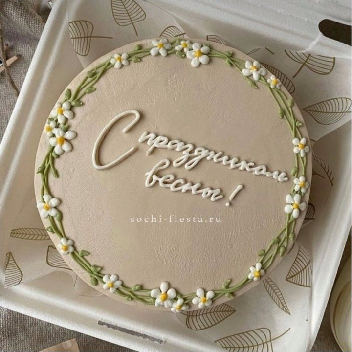 Бенто-торт "C праздником весны!"  в Энгельсе