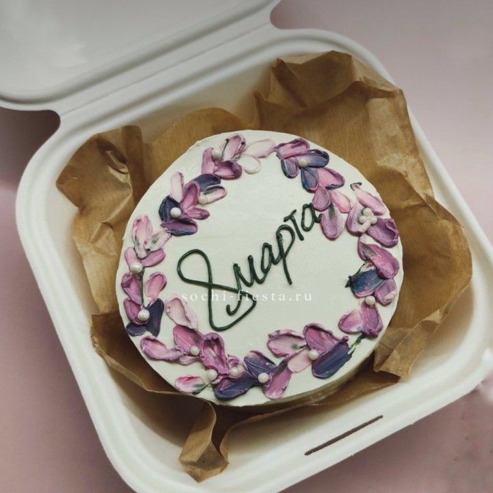 Бенто-торт "8 марта цветы"  в Энгельсе