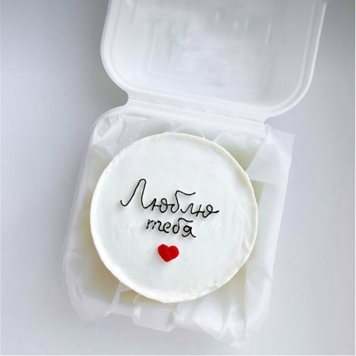 Бенто-торт "Люблю Тебя"  в Энгельсе