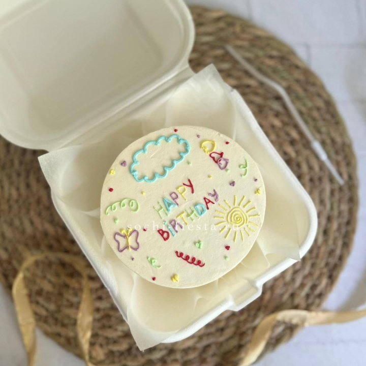 Бенто-торт "С днем рождения!"  в Энгельсе