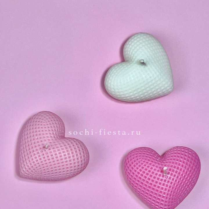 Набор свеч сердец в Энгельсе