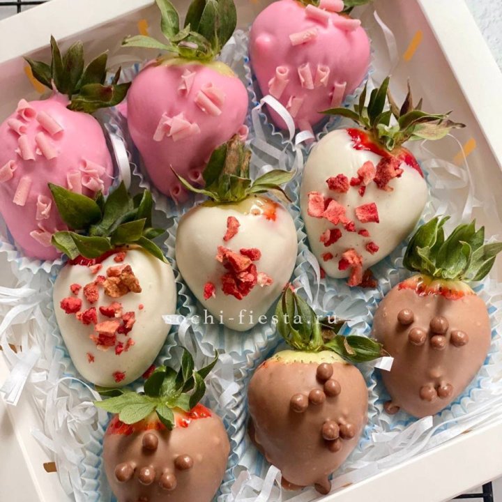 Клубника в шоколаде 9 ягод в Энгельсе