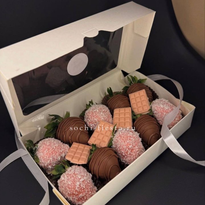 Клубника в шоколаде 10 ягод №2 в Энгельсе