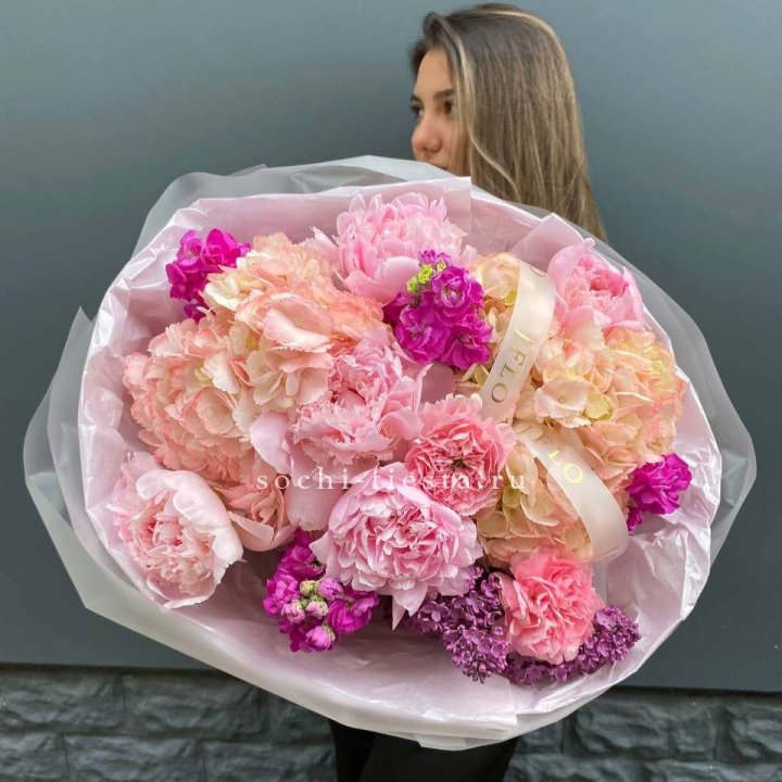  Букет "Фловер пионс" в Энгельсе