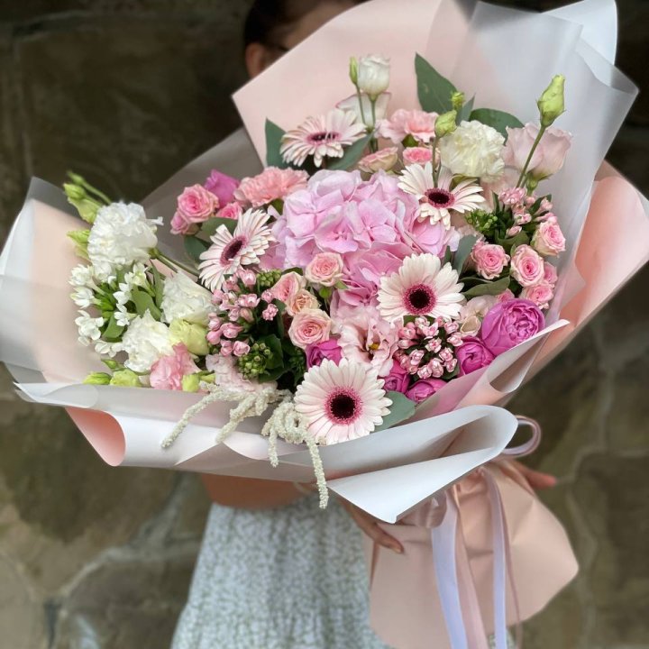 Авторский букет Пич в Энгельсе