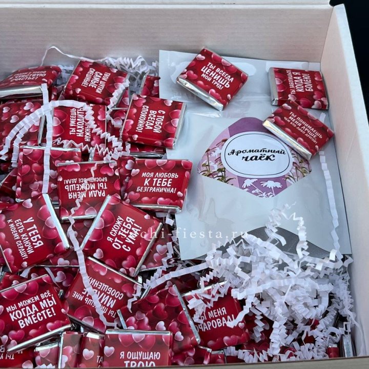 Набор Шоколад и Чай "101 причина любви" в Энгельсе