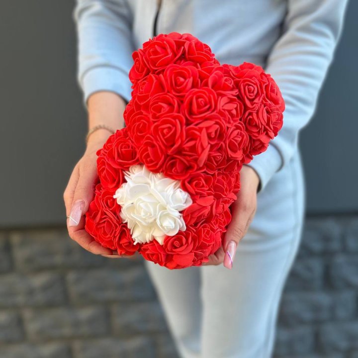 Медведь с белым сердцем в Энгельсе