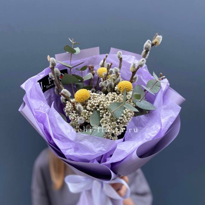 Букет с Вербой №1 в Энгельсе