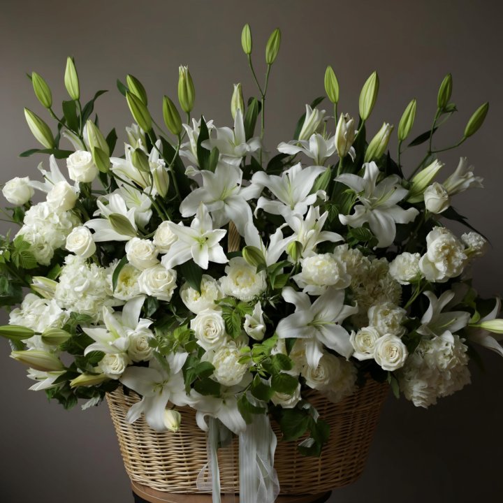 Цветочная корзина макси №3 в Энгельсе