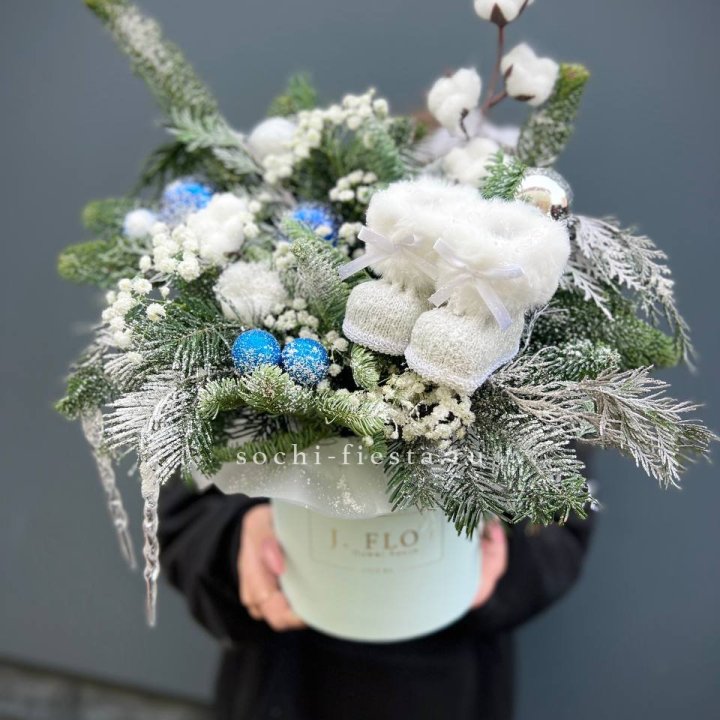 Новогодний бокс "Ботс блю" в Энгельсе