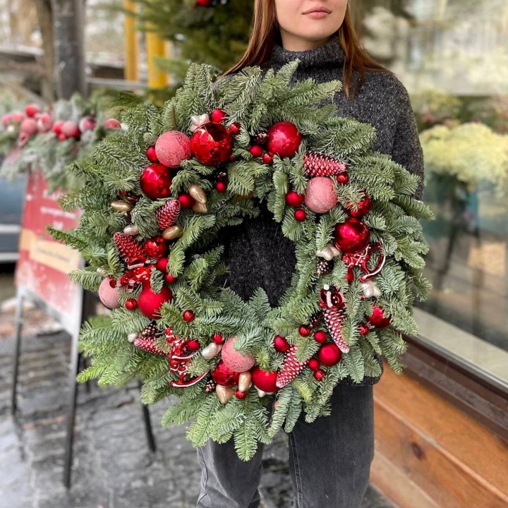 Рождественский венок  в Энгельсе