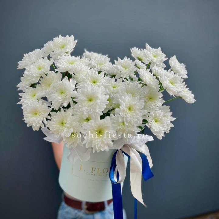 Коробка с хризантемами №3 в Энгельсе