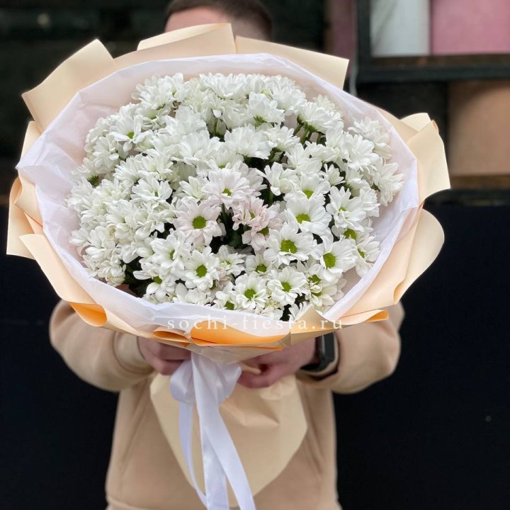  Букет хризантем в Энгельсе