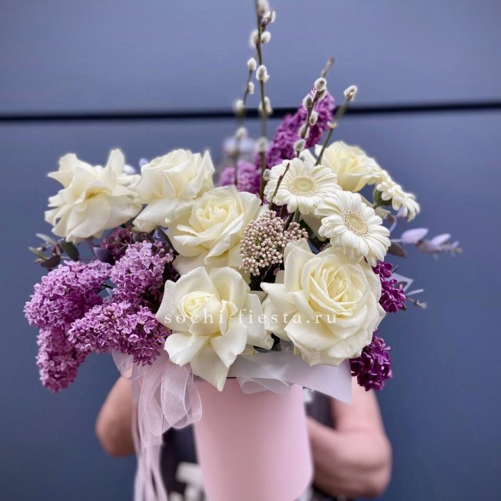 Цветочный бокс "Светлое Воскресенье" в Энгельсе