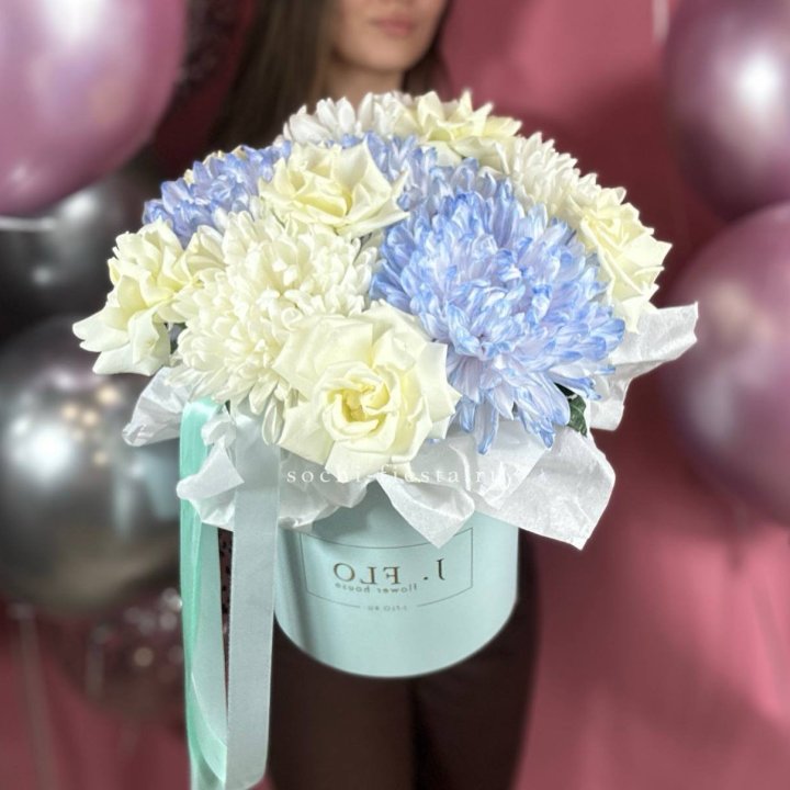 Коробка с цветами "Вольта" в Энгельсе