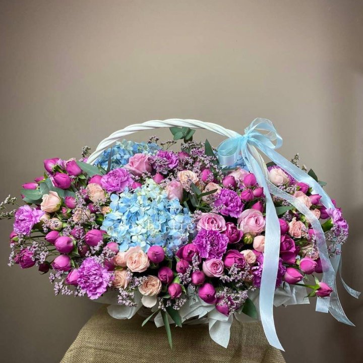 Авторская корзина "Лавандерия" в Энгельсе