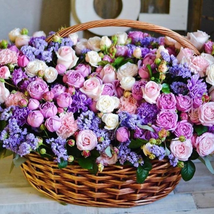 Корзина "Лаванда" в Энгельсе