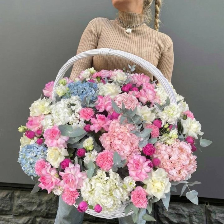 Цветочная корзина №3 в Энгельсе