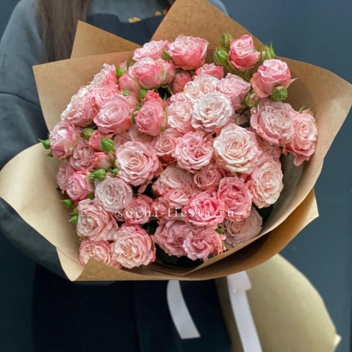 Пионовидные розы Bombastic №2 в Энгельсе