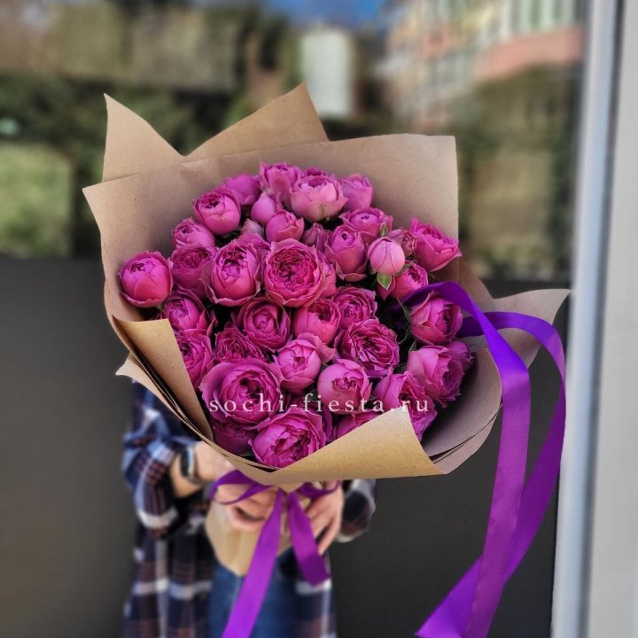 Букет с Мисти бабблс  в Энгельсе