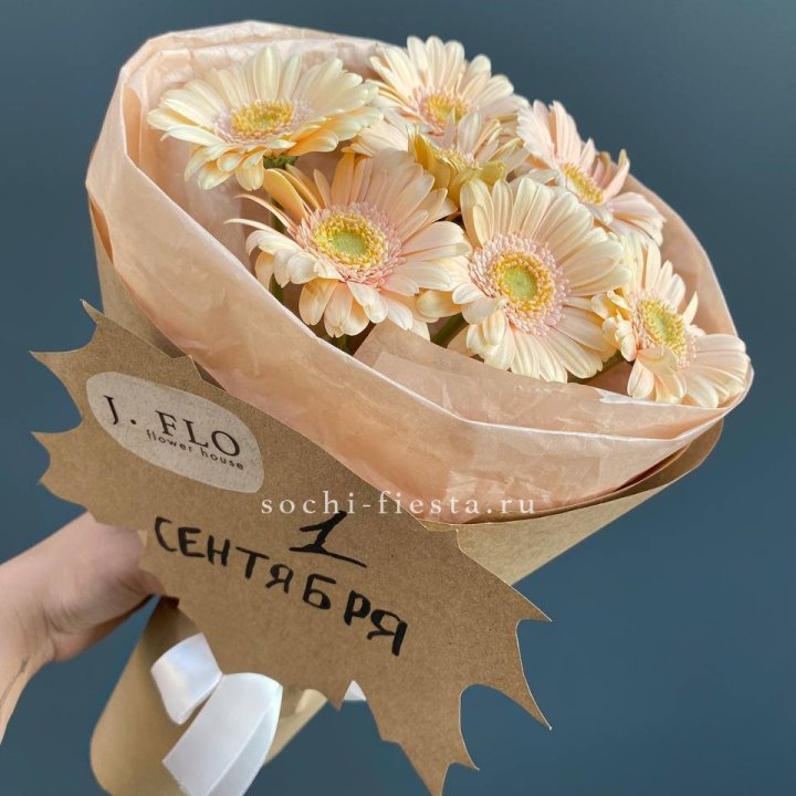 Букет гербер к 1 сентября в Энгельсе