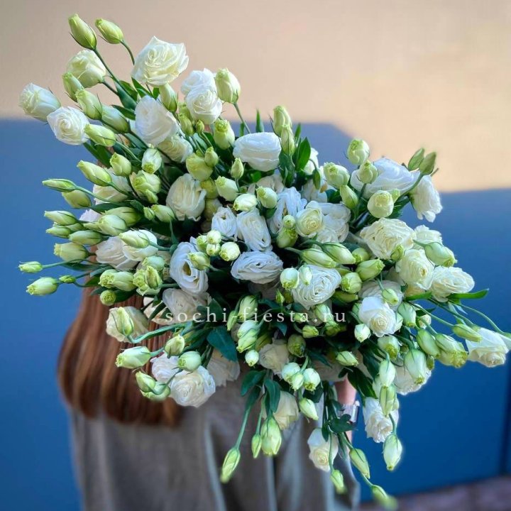 Охапка эустомы в Энгельсе