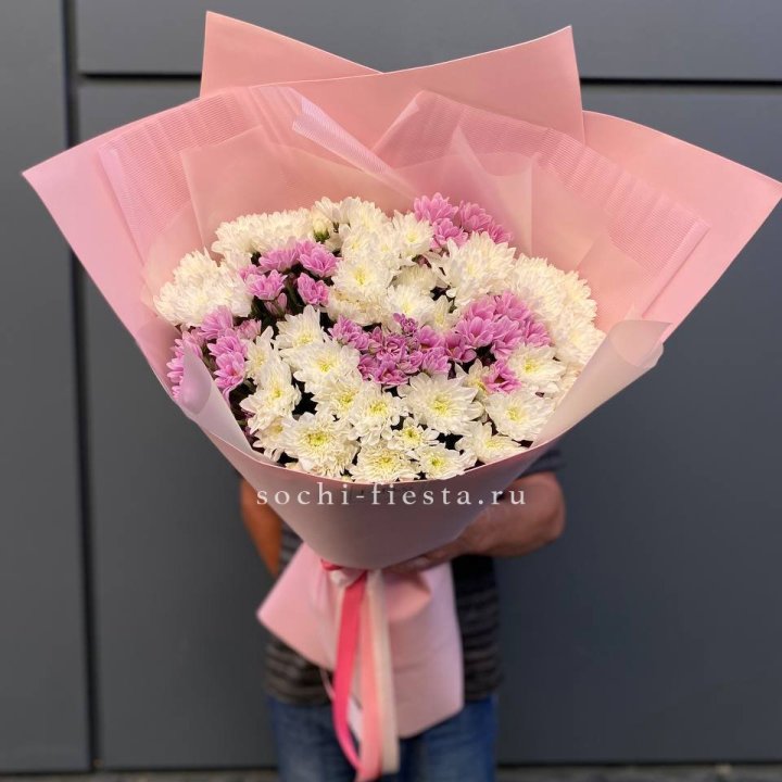  Букет хризантем- гигант  в Энгельсе