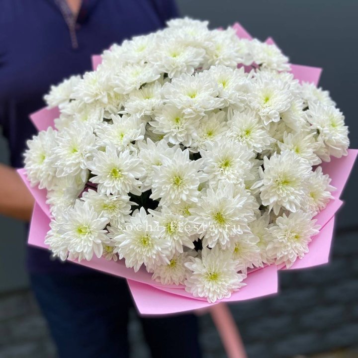  Букет 15 хризантем  в Энгельсе