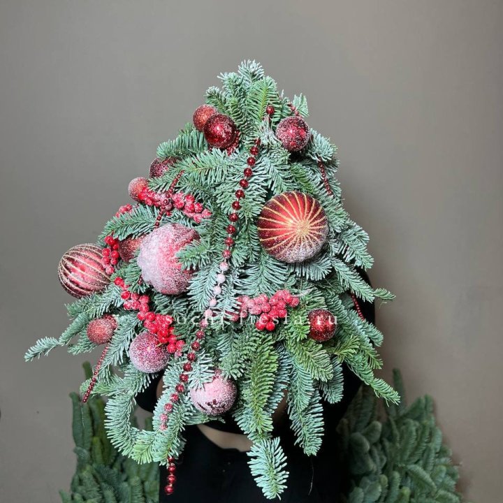 Ёлка красная в Энгельсе