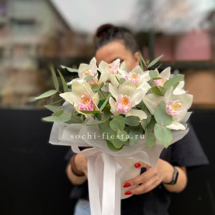 Бокс с орхидеями в Энгельсе