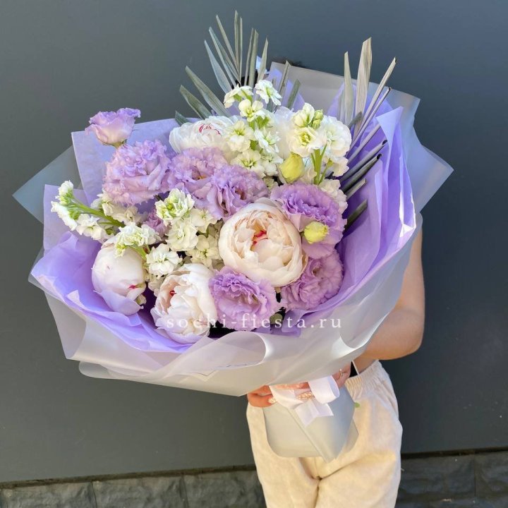  Букет "Лавандовое мороженое" в Энгельсе