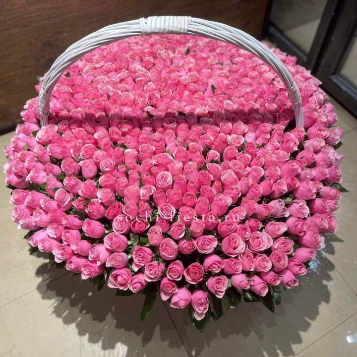 501 розовая роза в Энгельсе