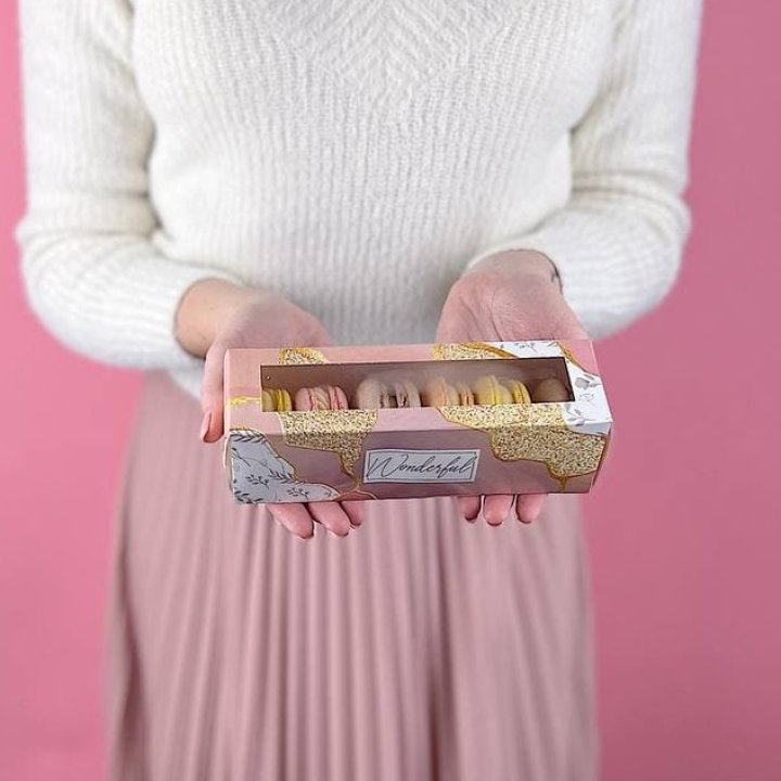 Коробка макаронс 5 шт. в Энгельсе