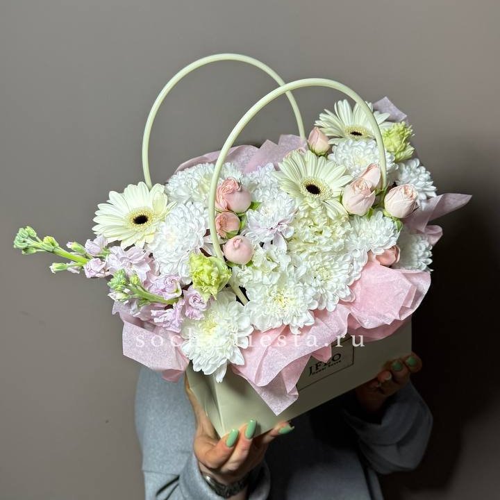 Сумочка "Белый рассвет" в Энгельсе