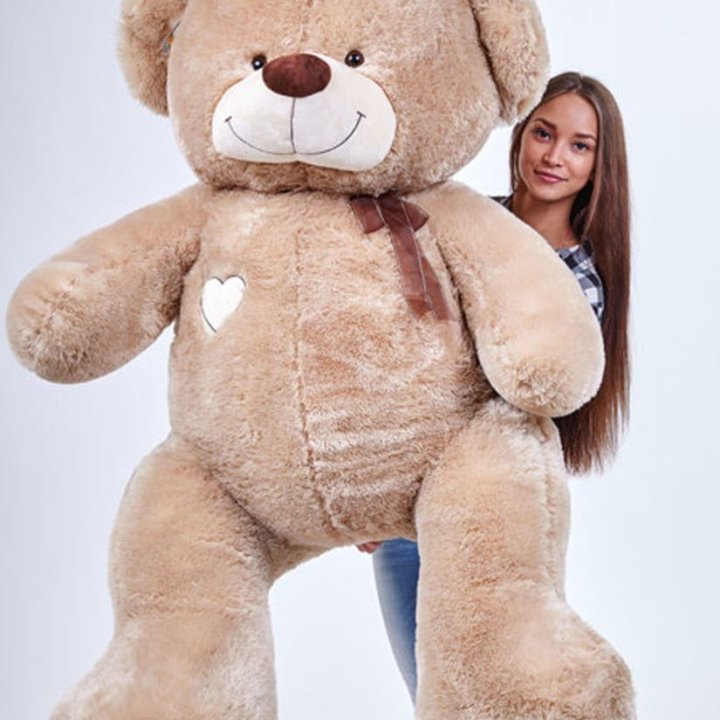 Бурый плюшевый мишка большой в Энгельсе